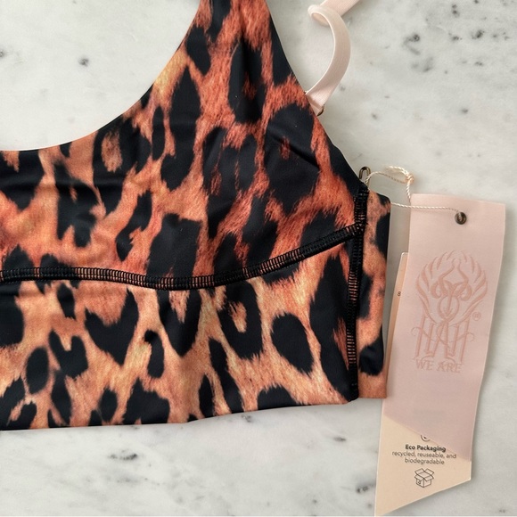 BNWT- We are HAH cami brHAH in leopard - Picture 6 of 7